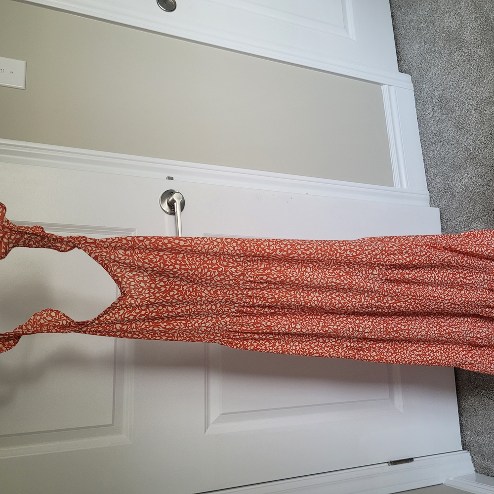 AX Paris Orange Maxi Dress